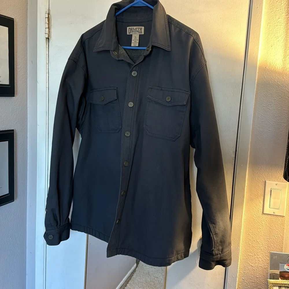 Duluth Trading Co men’s jacket. Snap up. - Picture 3 of 7